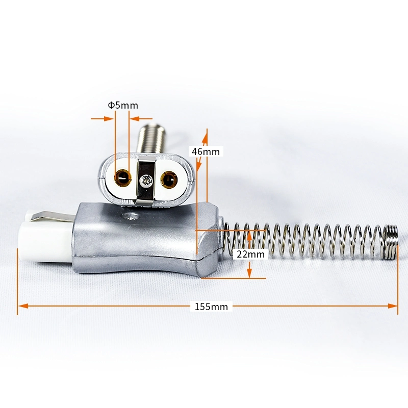 230V Aluminum High Temperature Ceramic Industrial Plug High Power Plug and Socket