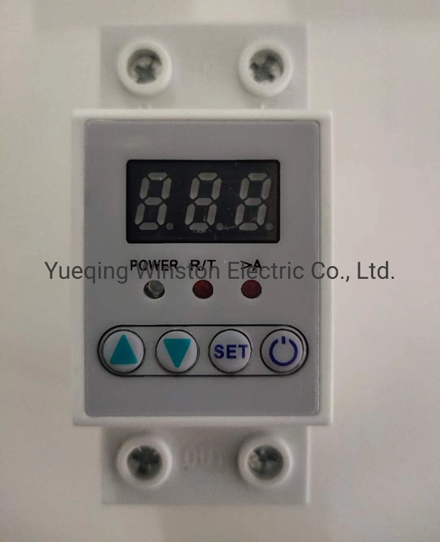 Wd-A63 16A 20A 25A 32A 40A 50A 63A Digital Self-Resetting Under and Over Voltage Protector