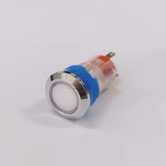 IP67 16mm Metal Momentary Electrical Mini Reset Micro Push Button Switch