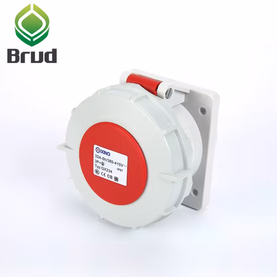 Presa maschio elettrica da incasso IP67 per l'industria (QX234)