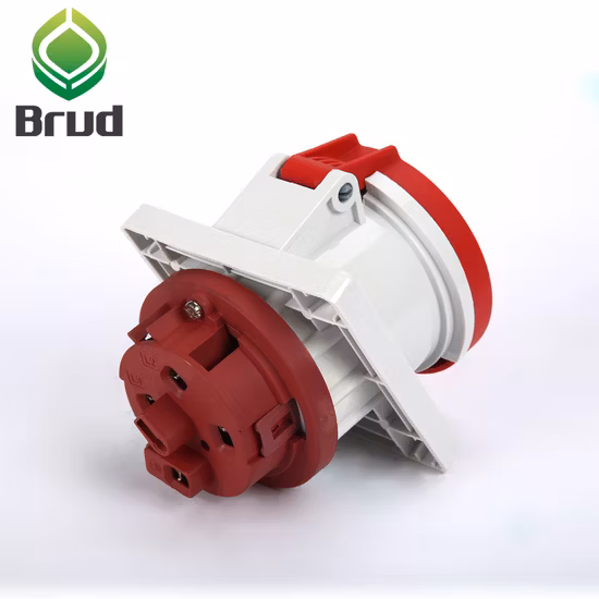 Prese elettriche industriali piatte Cee IP67 4 pin 63A (QX1151)