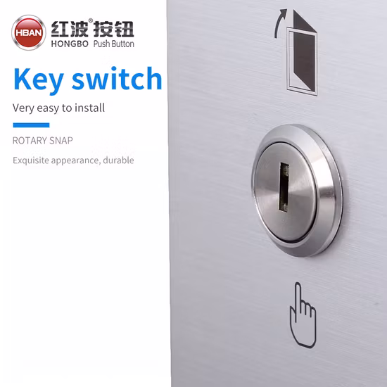 Mini interruttore a pulsante micro reset elettrico momentaneo in metallo IP67 da 16 mm